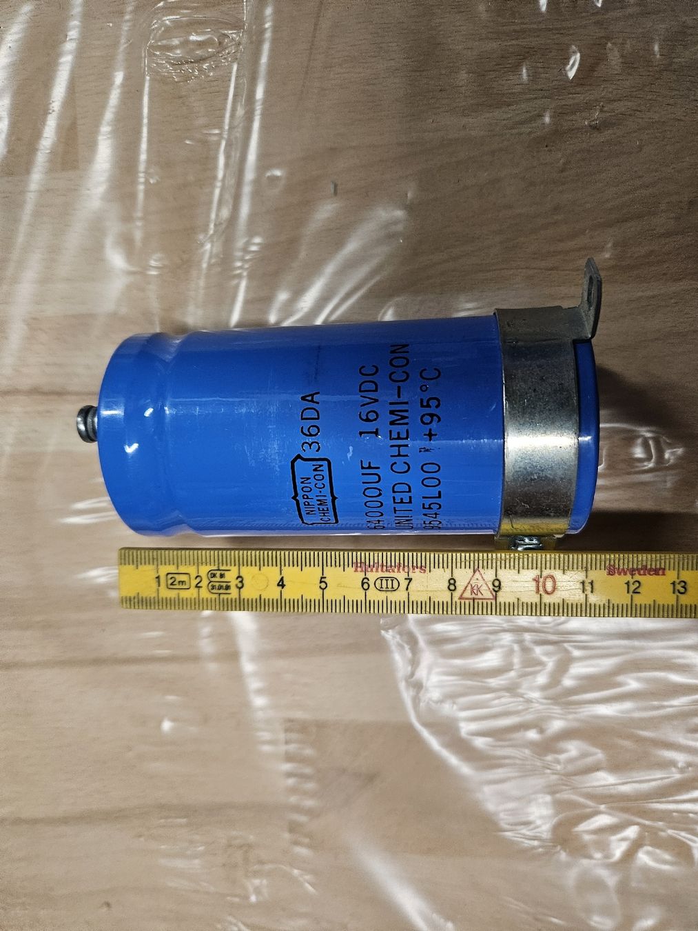 Componenti elettronici: Nippon Elko 64000uf 16V – Nuovo (secondo la descrizione) da Diepoldsau venduto da Knochen