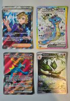 Pokemon Karten Briar, Lapras EX, Donnersichel EX, Vibrava