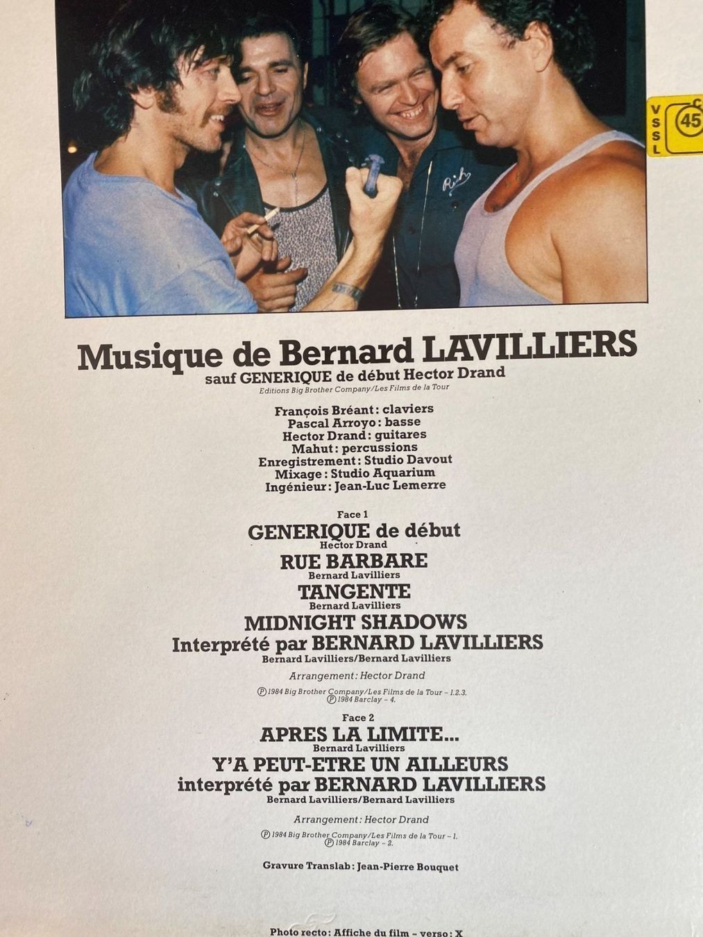 Dischi in vinile: Rue barbare – Usato da Clarens venduto da Surcouf91 1