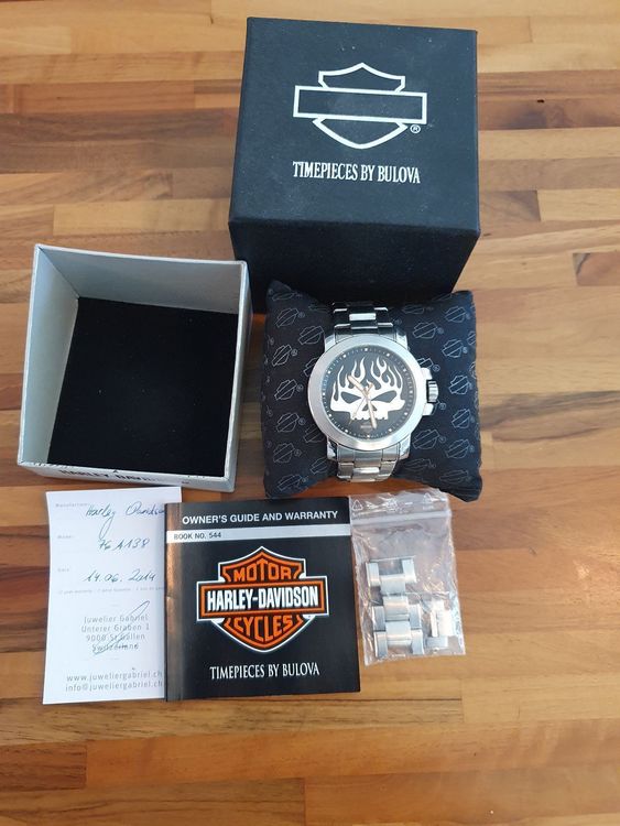 Harley uhr sale bulova