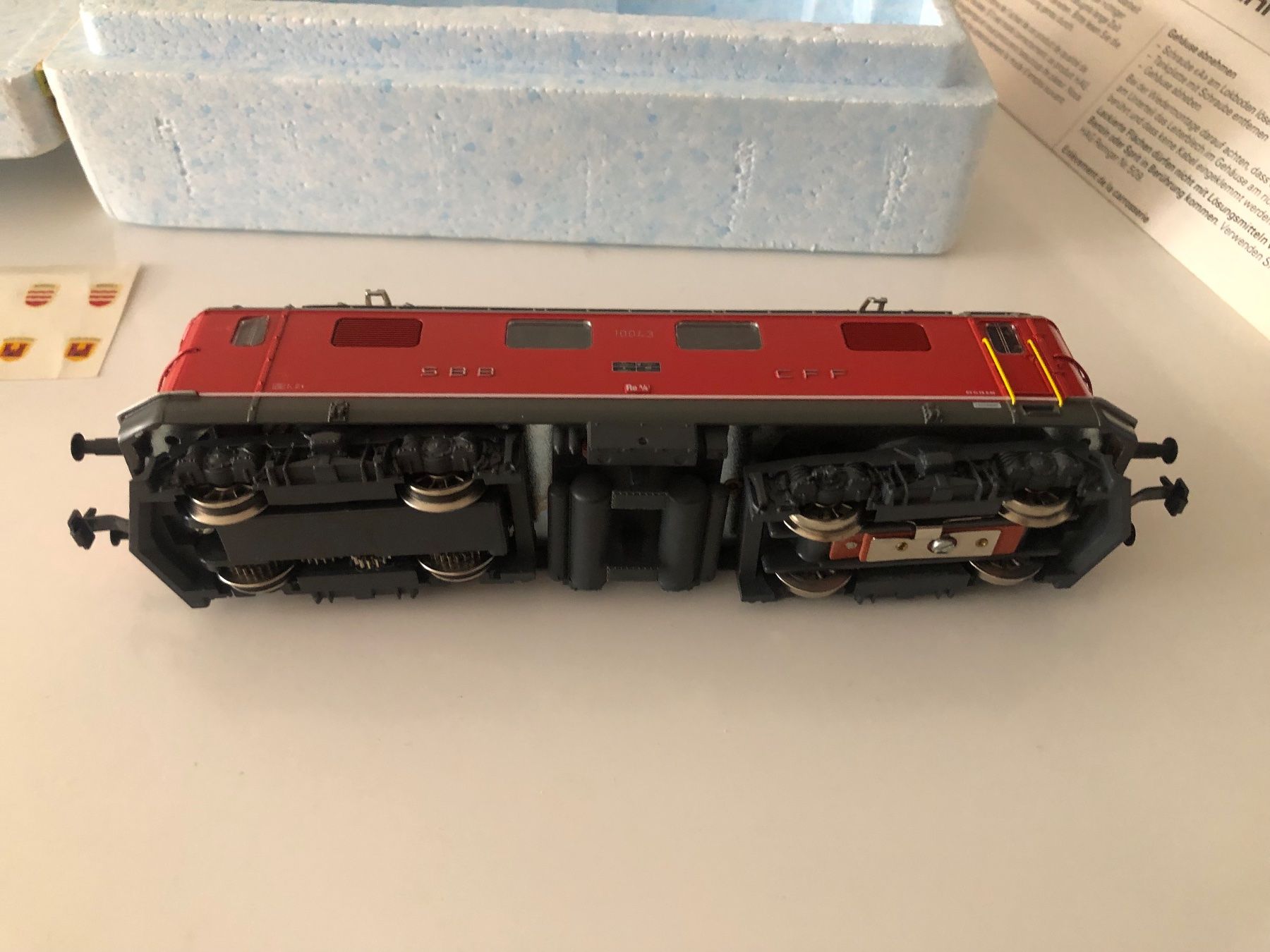 Hag Modellini di ferrovie: Hag 223 Lok wie neu – Usato da Ostermundigen venduto da Garmin03 3