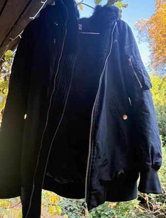 Love Moschino Winterjacke / Jacke  mit Kapuze Gr. M - L