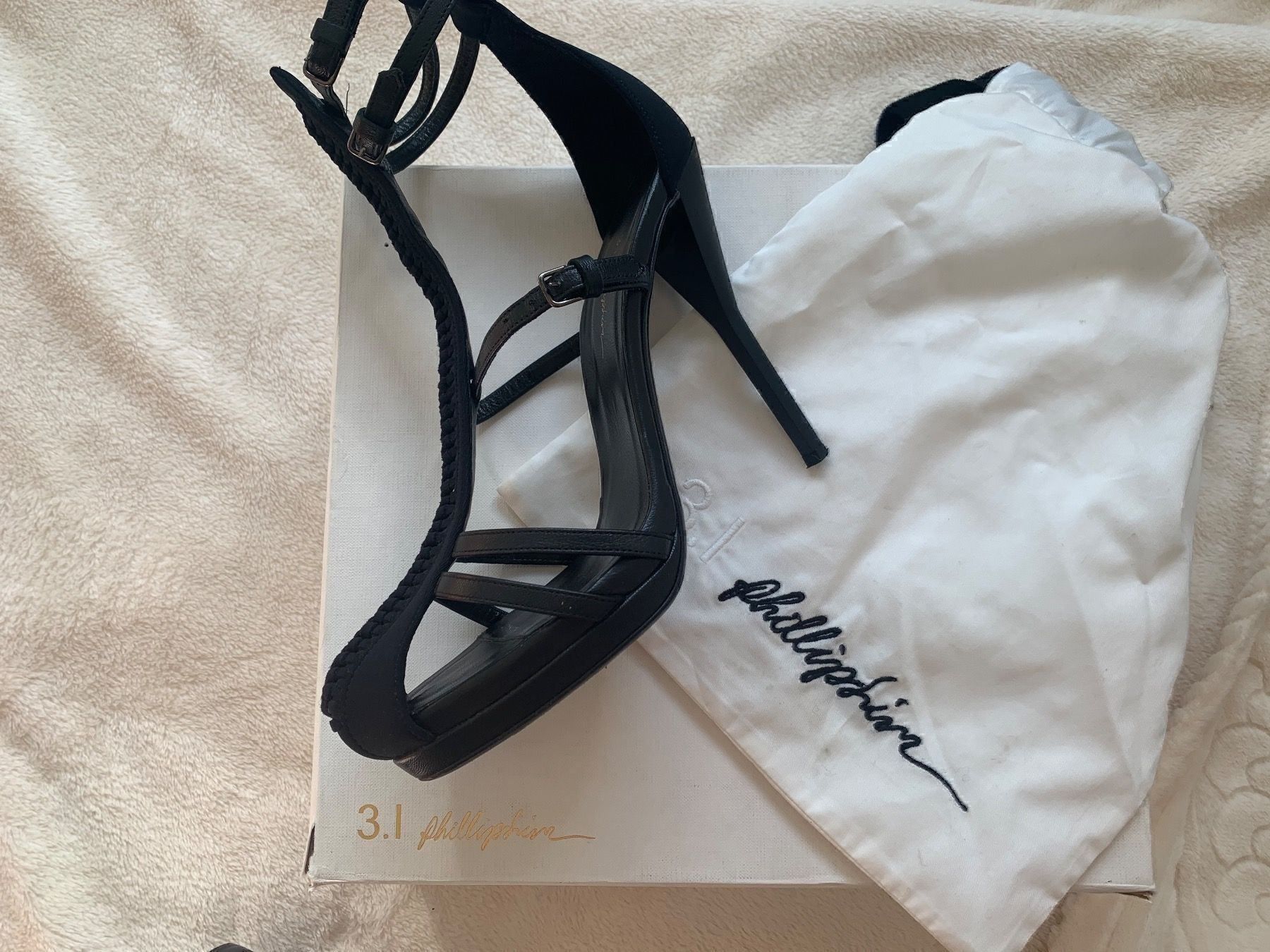 Scarpe da donna: Phillip Lim 3.1 neoprene leather sandals – Usato da Zug venduto da Nat.yushkevich 1