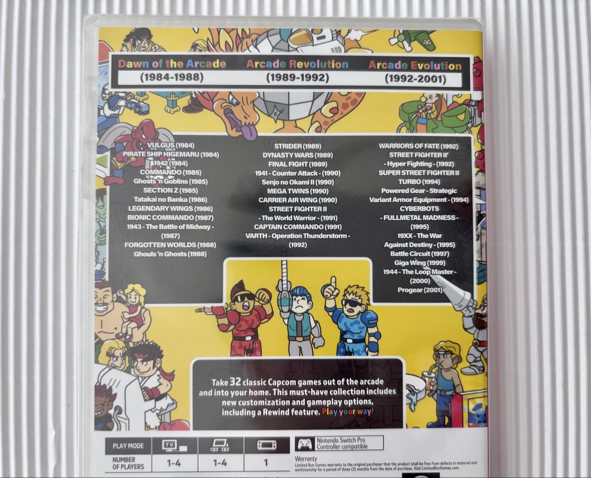 Jeux: Nintendo Switch Capcom Arcade Stadium Limited Run Games Neu! – Neuf avec emballage d'origine à Kehrsatz par Sash17 2