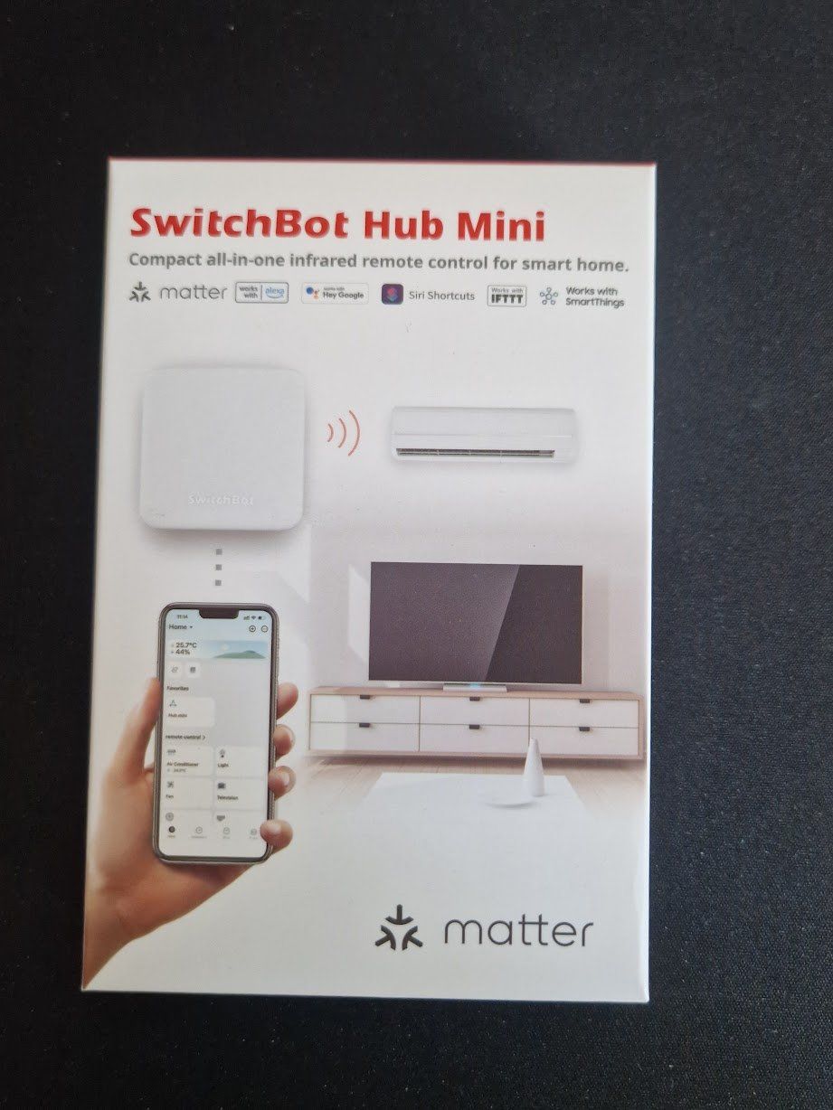Hubs & Switches: SwitchBot Hub Mini mit Matter & Intelligenter IR Blaster – Neuf avec emballage d'origine à Au SG par jes_bj6k