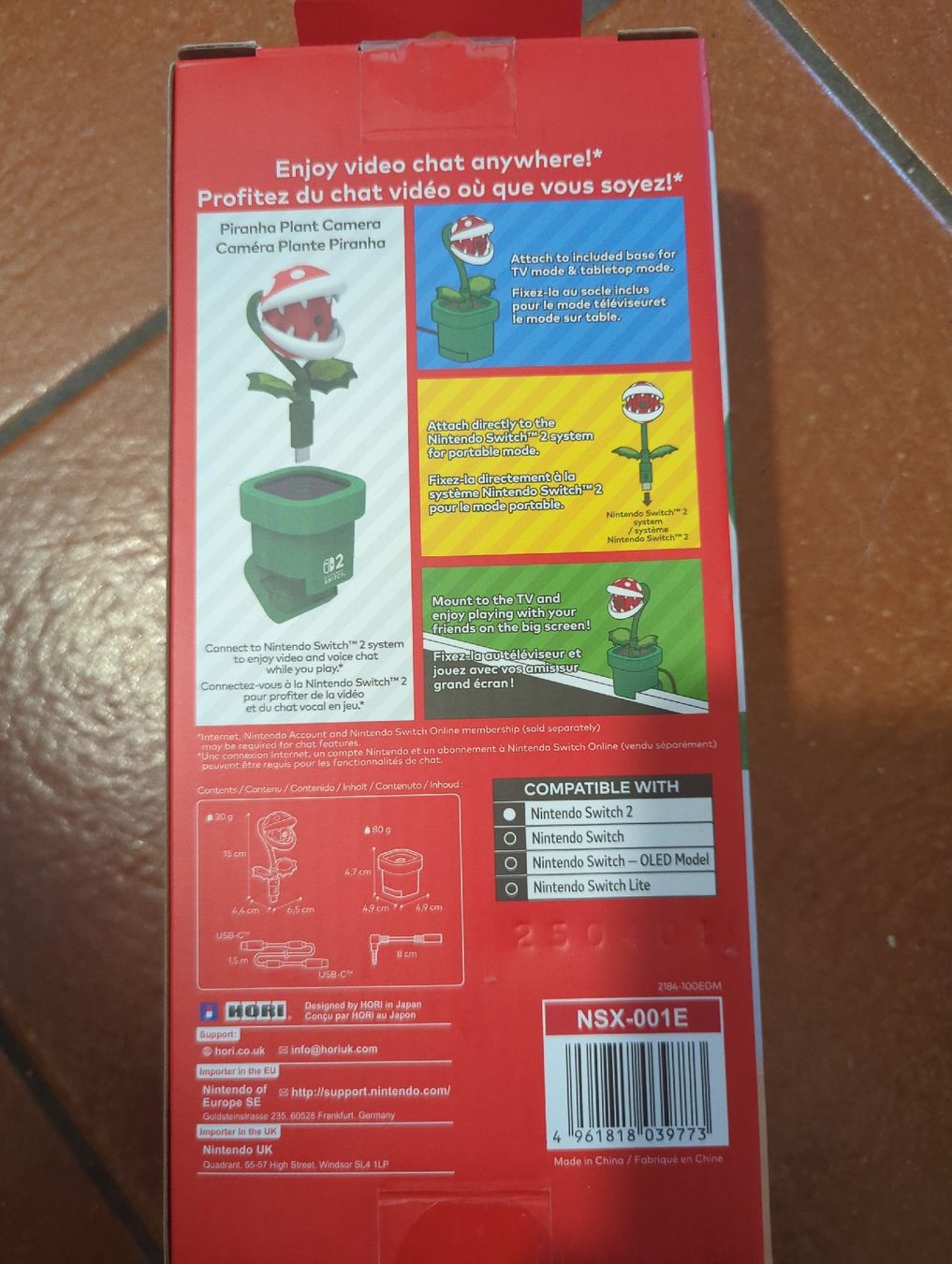 Giochi: Piranha Plant Camera - Nintendo Switch 2 – Nuovo e nell'imballaggio originale da Seseglio venduto da Stebu74 1