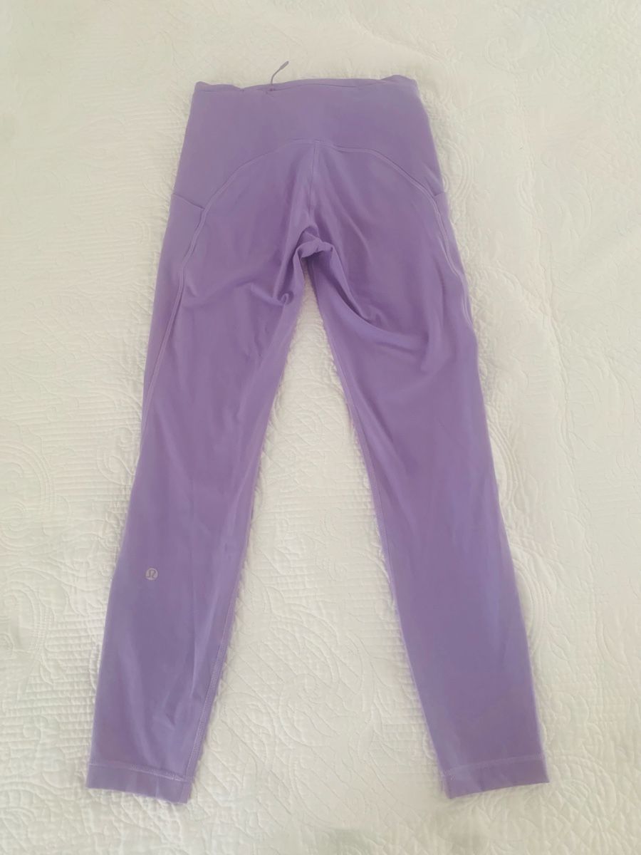 Lululemon Leggings: Lululemon Wunder Train Legging Gr. 6 Lilac  – Gebraucht aus Zürich von MK124 1