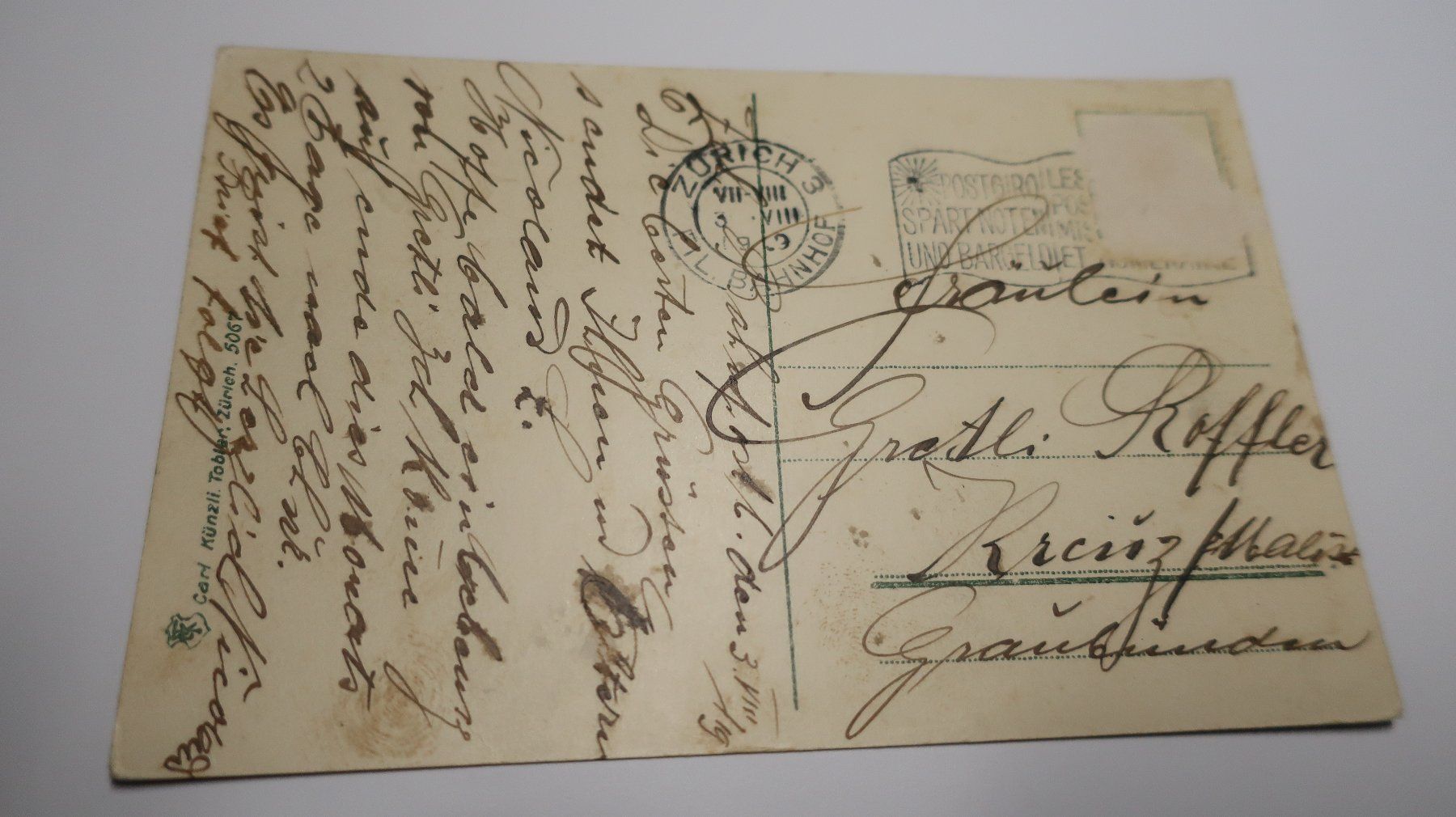 Cartoline postali: Zürich Bahnofplatz Trolleybus – Usato da Cormoret venduto da Pascalll2001 3