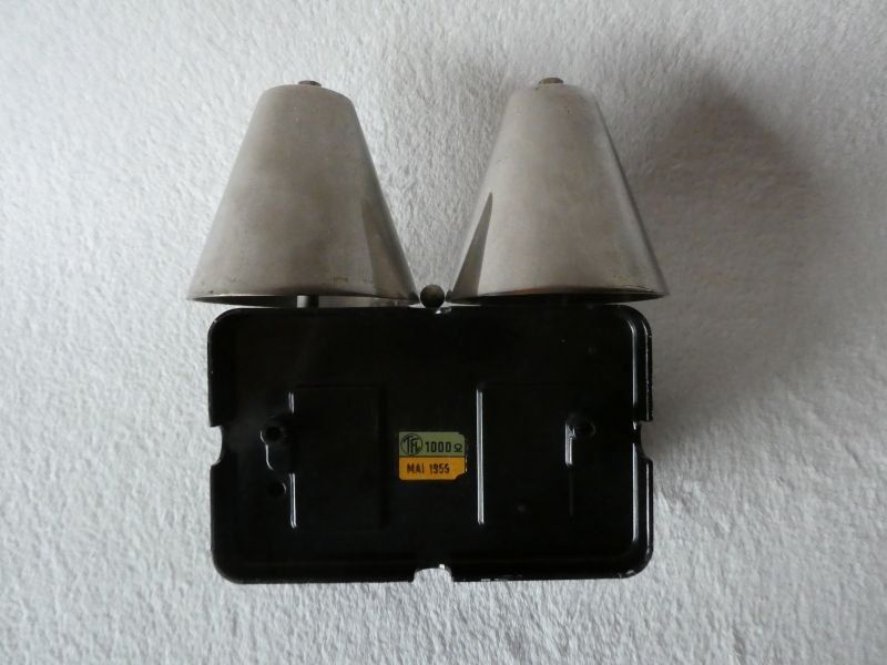 Campanacci mucche: Elektrisches Läutewerk mit 2 Glocken, Bakelite Gehäuse – Usato da Magden venduto da Renner22 1