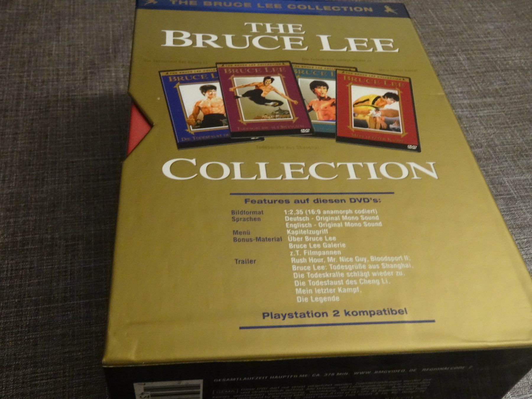 Alle DVDs: Bruce Lee Collection DVD Set, 4 Discs, – Gebraucht aus Olten von Disc-Verkauf 1