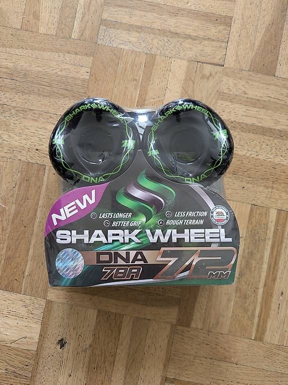 Giocattoli: SHARK WHEEL DNA 72mm – Usato da Luzern venduto da Laranjet