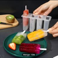 Glace Formen Eisformen 4er Set - Für selbstgemachtes Eis