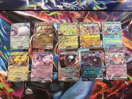 Pokémon Sammelkarten Set 10 EX’s Karten