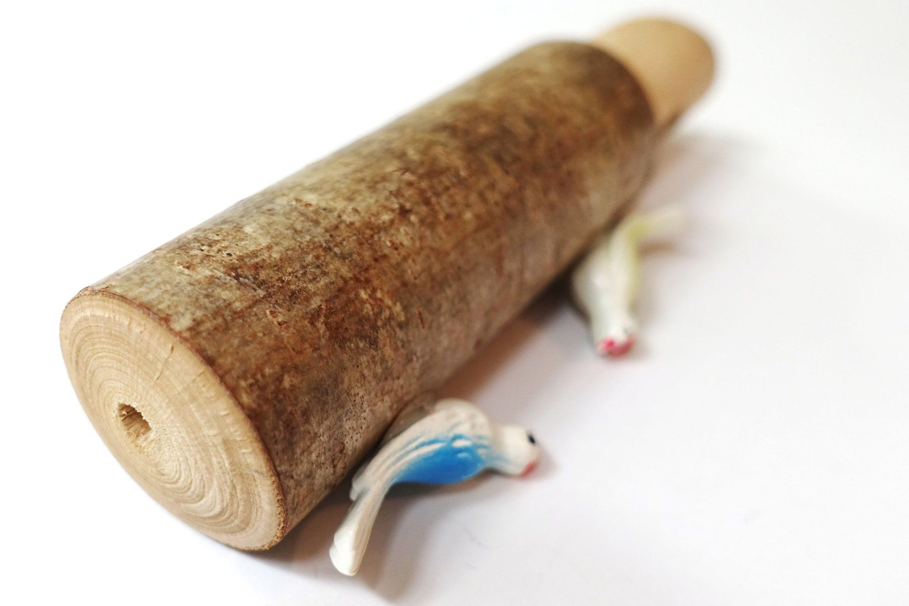 Giocattoli: Holzpfeife / Flöte, mit Vogelfiguren – Usato da Buochs venduto da chicco64 4