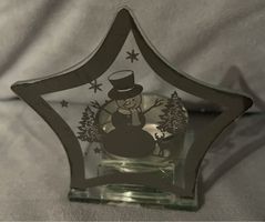 Teelicht-Winter-Weihnachts Deko Schneemann