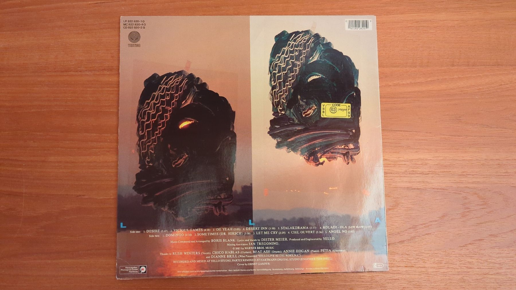 Dischi in vinile: Yello - Stella - Original Vinyl LP – Usato da Winterthur venduto da valyval 2