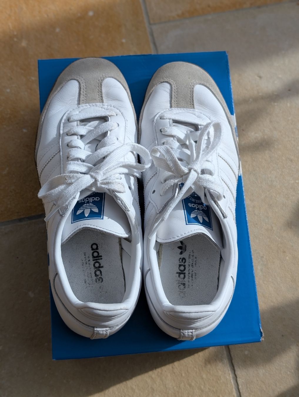 Adidas Scarpe da donna: Adidas Samba, Grösse 38 2/3, all white – Usato da Neuhausen venduto da katschii 8