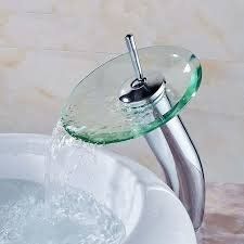 Armaturen: Wasserhahn verchromt mit Glas gross – Neu (gemäss Beschreibung) aus Marthalen von natuerli 1