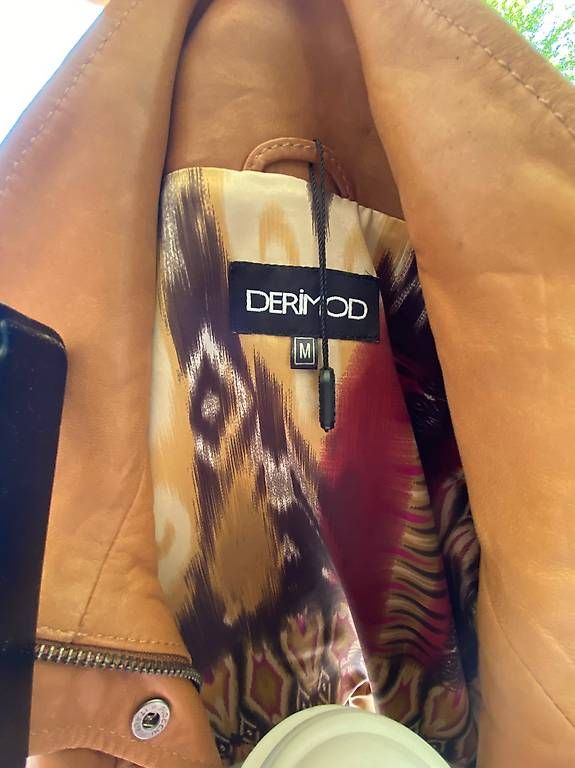 Giacche: Lederjacke Napa beige Grösse M DERIMOD – Usato da Zürich venduto da pinish 4