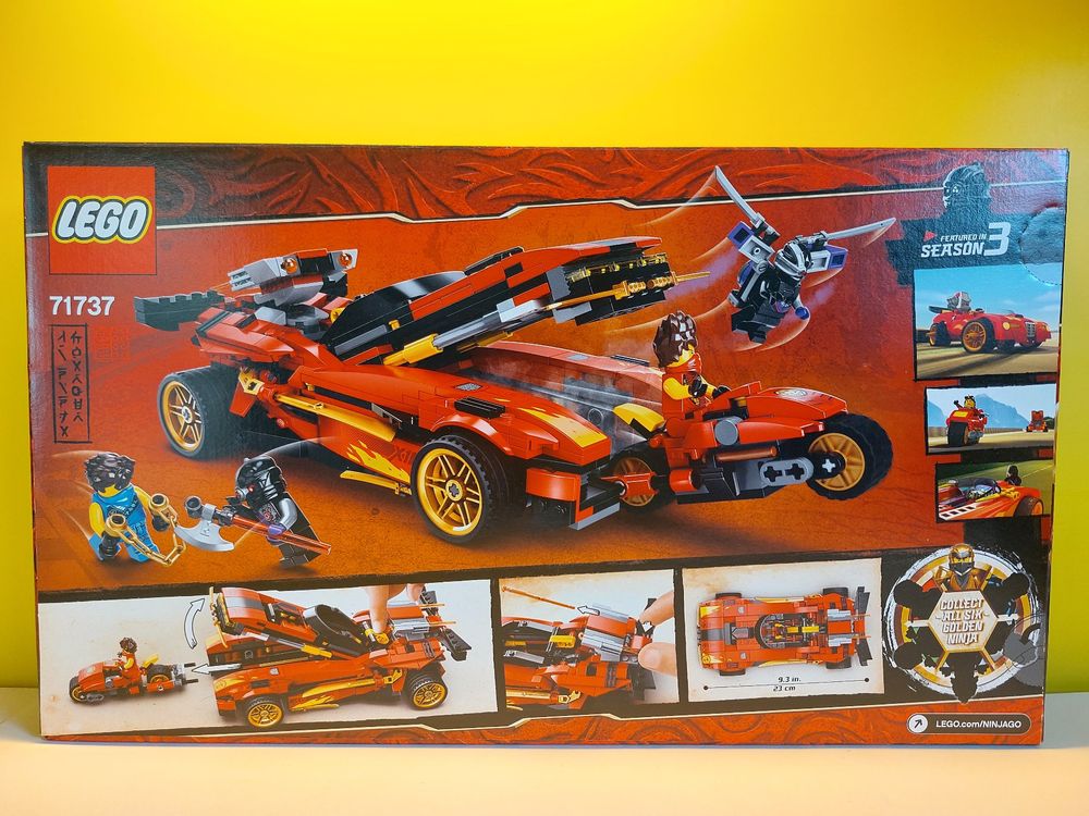 Lego ninjago x1 discount supercar