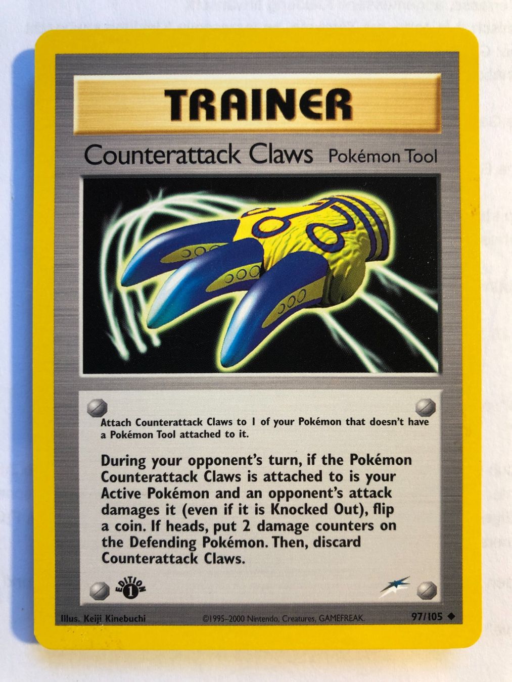 Carte collezionabili: Counterattack Claws 1st (unc.) Neo Destiny - MINT - ab 1.- – Usato da Giubiasco venduto da dan_pr8b