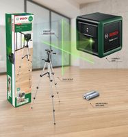 Bosch Kreuzlinien Laser Quigo Green Set
