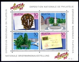 NATIONALE BRIEFMARKENAUSSTELLUNG GENF **POSTFRISCH** - CC73