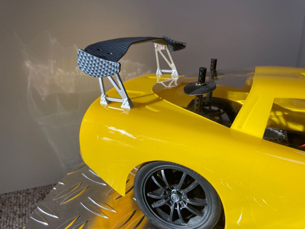 Heckspoiler / Heckflügel für RC 1: 10 Auto Drift-Modelle Neu