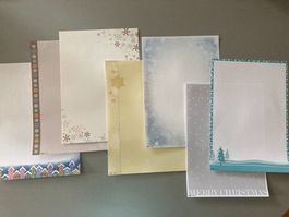 Weihnachts Designe Schreibpapier