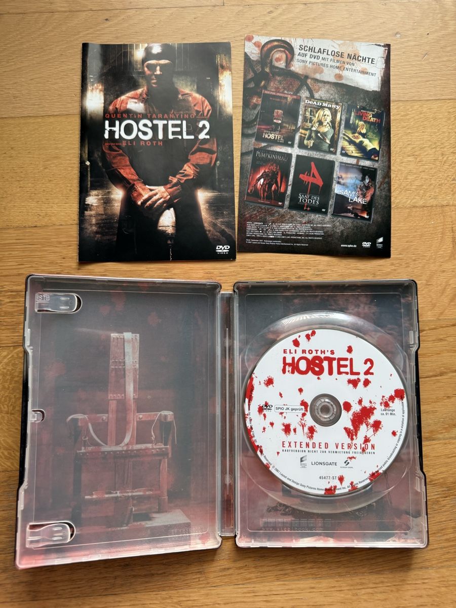 Alle DVDs: Hostel 2 - Steelbook Extended Version DVD – Gebraucht aus Kölliken von nerdorado 2