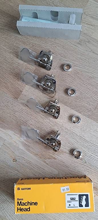 Strumenti musicali: Gotoh bass machine Head GB2 – Nuovo e nell'imballaggio originale da Unterseen venduto da P4R 2