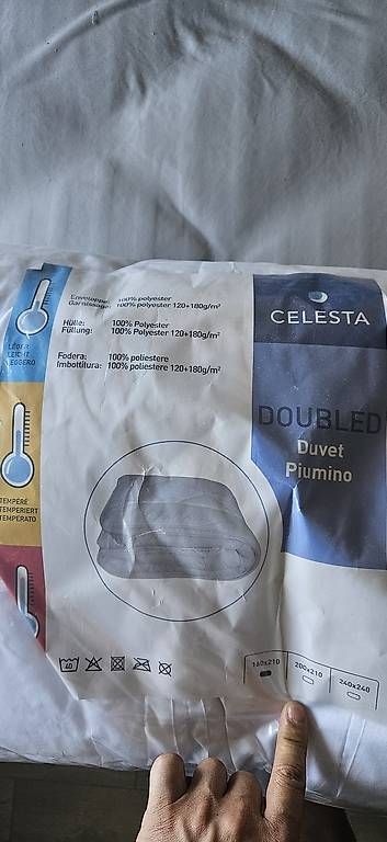 Decken: Celesta Doppel-Duvet 160x210 – Gebraucht aus wängi von haa_6pqc 2