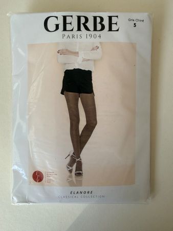 GERBE, Strumpfhose ELANORE, Grösse XL (5),  Grau meliert