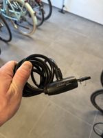 Master Lock Spiralkabelschloss, schwarz, mit Schlüssel