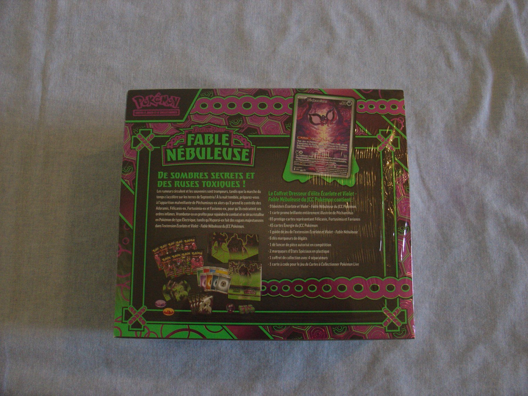 Pokémon Carte collezionabili: Pokémon box ETB "fable nébuleuse", 2024, état neuf – Nuovo e nell'imballaggio originale da porrentruy venduto da coco7067 5