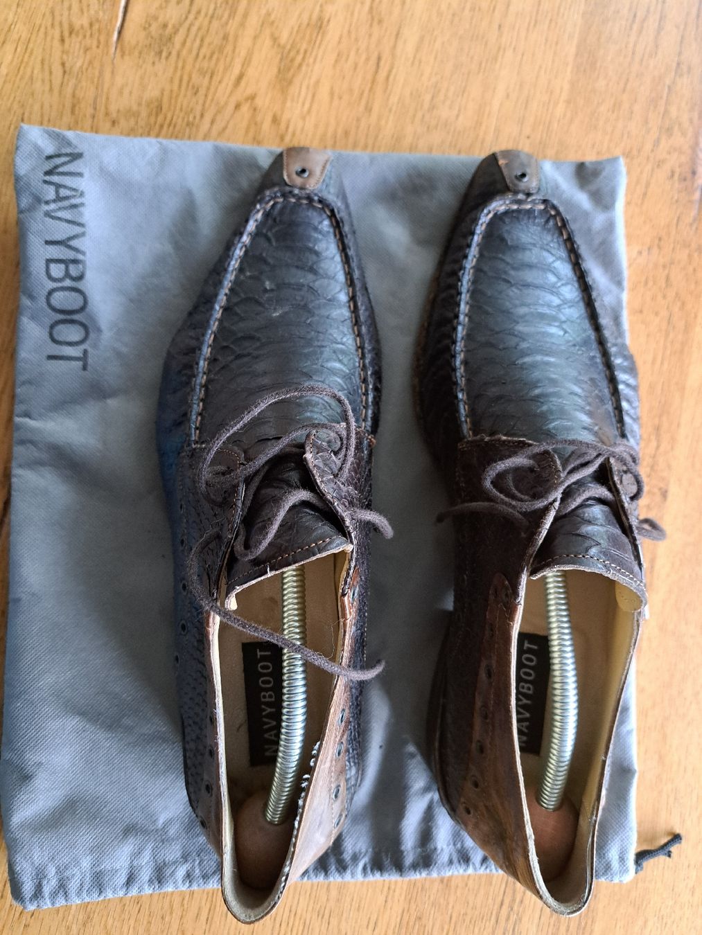 Navyboot Scarpe da uomo: Navyboot Herrenschuh Gr. 43 – Usato da Tscheppach venduto da Snidix 4