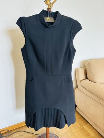 Abito corto nero Karen Millen UK10 usato