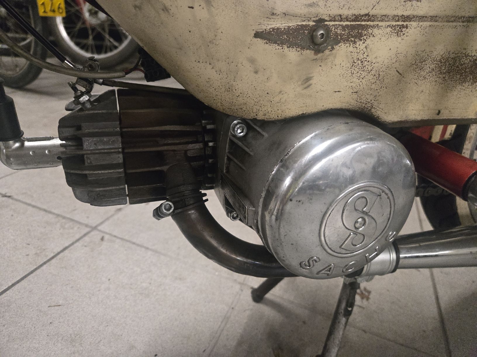 Cyclomoteurs: Schöner Caffe Racer Sachs Kristall 501/A – D'occasion à Trimbach par B.M.Solex.Bude 7