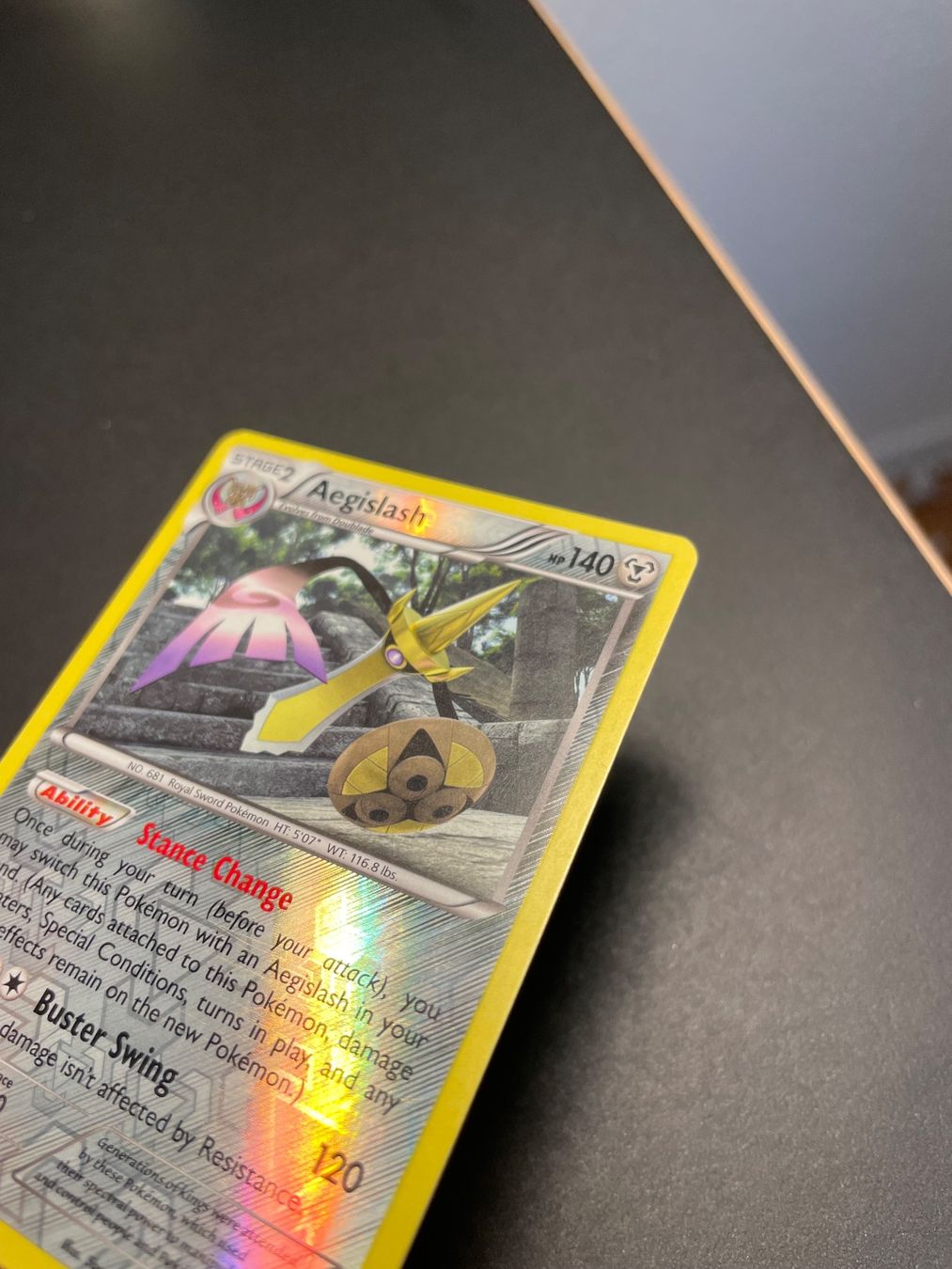 Pokémon Carte collezionabili: Aegislash 85/146 R Reverse Holo XY Base – Usato da Zürich venduto da pokemon_cards 1