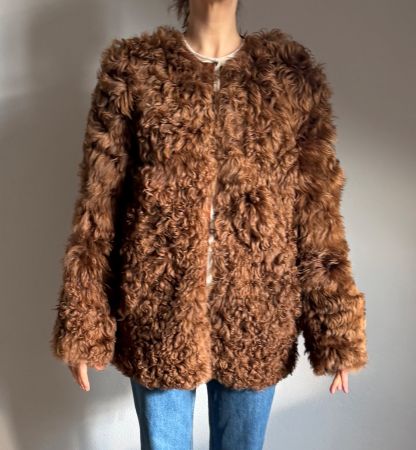 Ines & Marechal LammFell Jacke M Echt