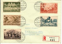FDC Liechtenstein - Schaan 1942