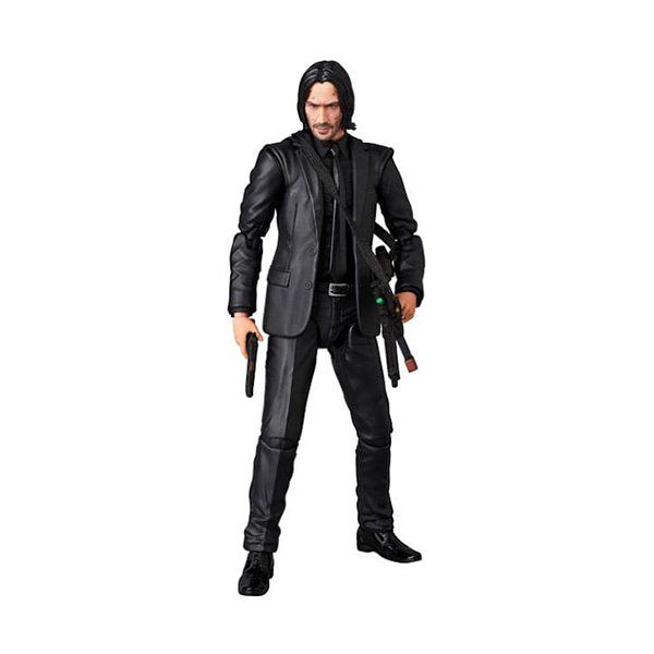 Medicom Toy Statuette: John Wick: Parabellum Chapter 3 - MAFEX Actionfigur - 16 cm – Nuovo e nell'imballaggio originale da Zofingen venduto da ActionSpielzeug 1