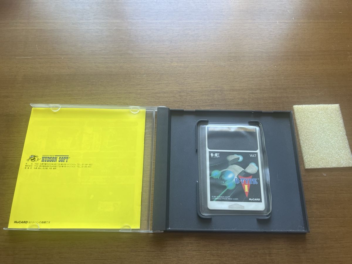 Giochi: PC Engine R-Type I HuCard mit Hülle – Usato da Nänikon venduto da Flipperbar 1