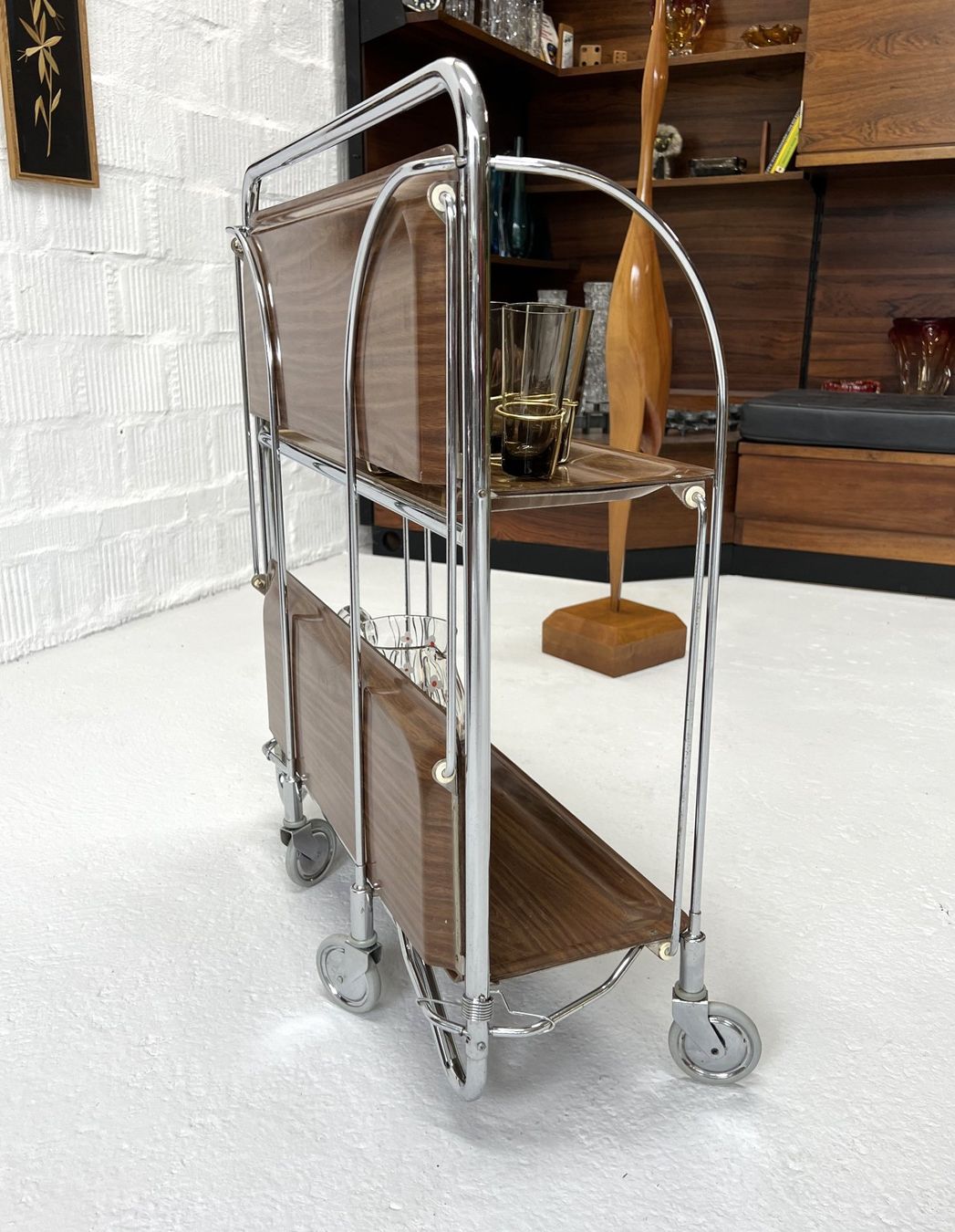 Tische: Vintage Servierwagen - Dinett - Bremshey – Gebraucht aus Walzenhausen von stilvollwohnen 1
