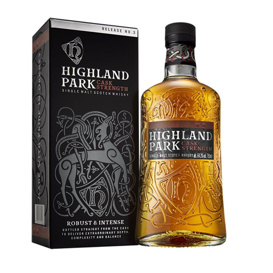 Highland Park Spirituosen: Highland park Cask strength Batch 3 – Neu und originalverpackt aus Le Locle von drinkshop