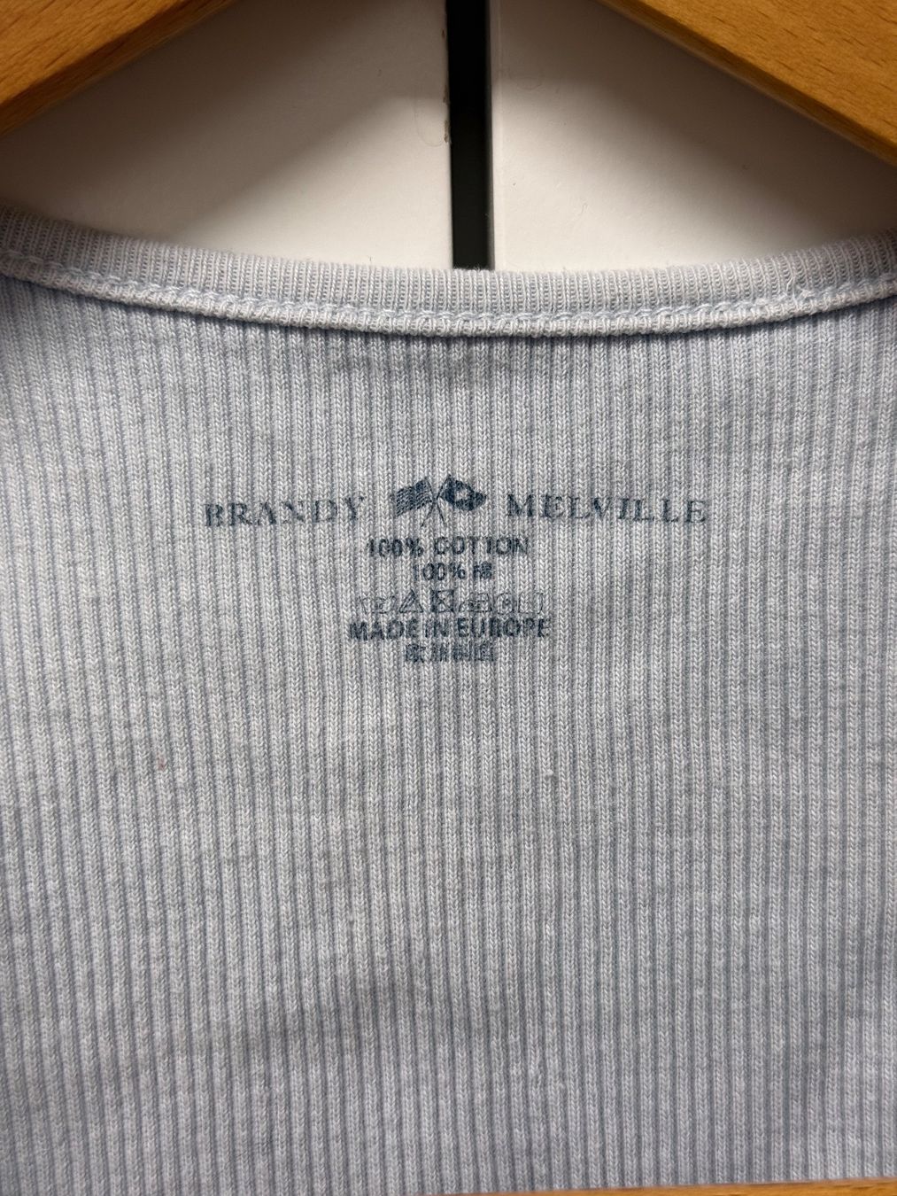 Brandy Melville Tops: Brandy Melville Top, hellblau, 100% Baumwolle - Top! – Neu (gemäss Beschreibung) aus Zürich von Cleo234 2