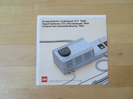 LEGO 12 Volt Bahn Prospekt