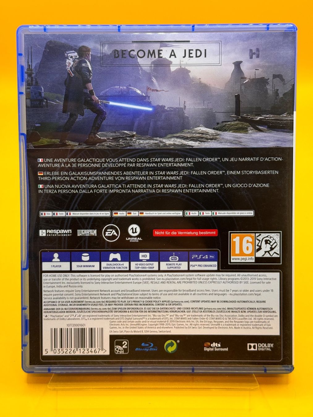 Sony Giochi: Star Wars Jedi Fallen Order PS4 – Usato da Oberwil b. Zug venduto da silver2024 1
