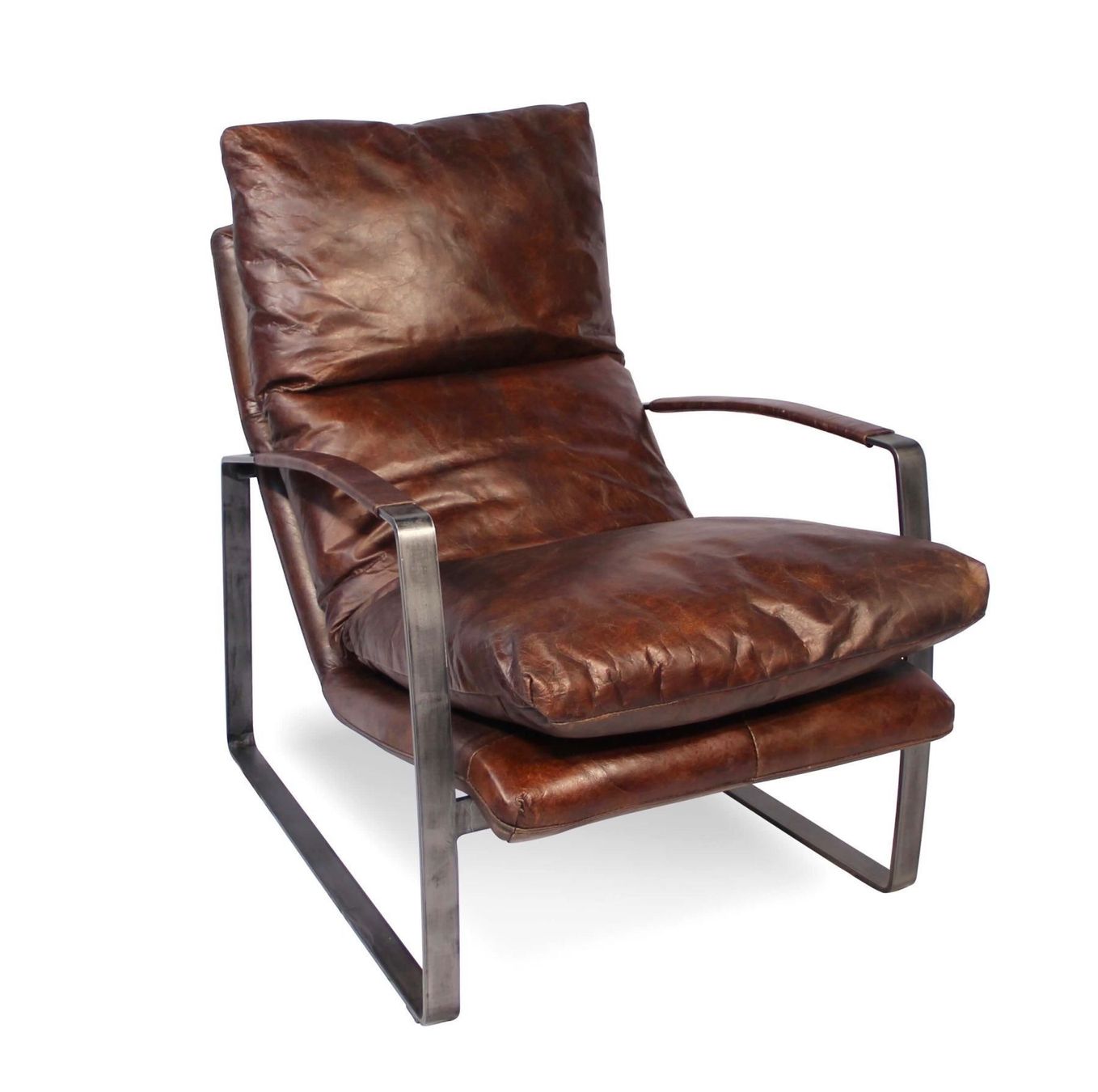 Poltrone: Leder Lounge-Sessel mit erstklassiger Komfort – Nuovo e nell'imballaggio originale da Cressier FR venduto da Cazadeco 1