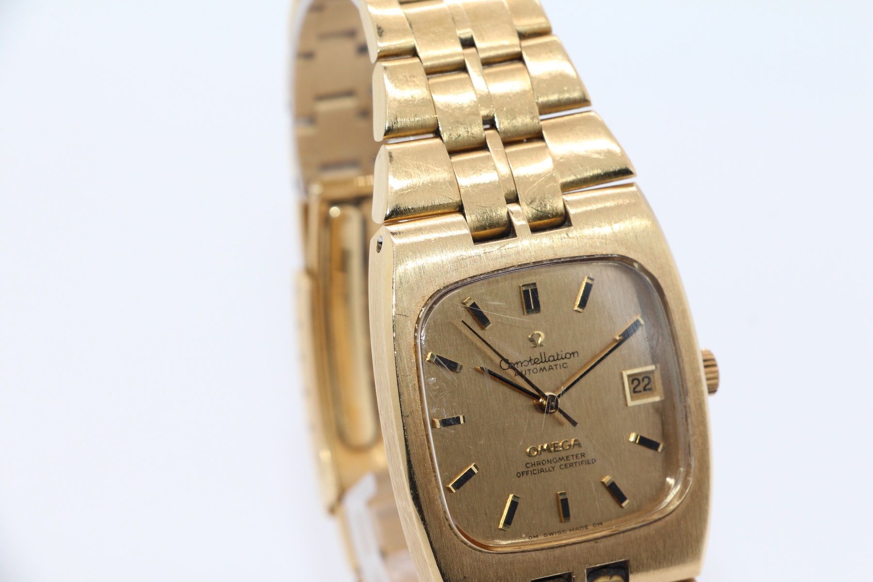 Omega Orologi: Omega Constellation 18 K Gelbgold Ref. 116.059 – Usato da Zug venduto da eMDi_Collection 8